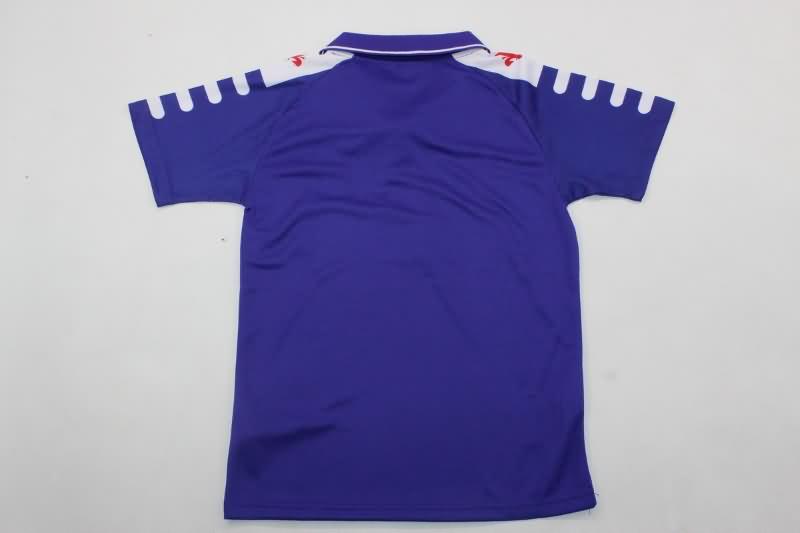 Fiorentina 1998/99 Kids Home Soccer Jersey And Shorts