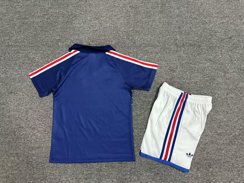 France 1982 Kids Home Soccer Jersey And Shorts