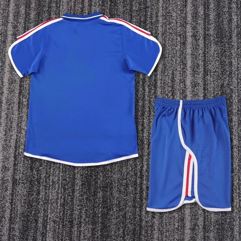 France 2000 Kids Home Soccer Jersey And Shorts