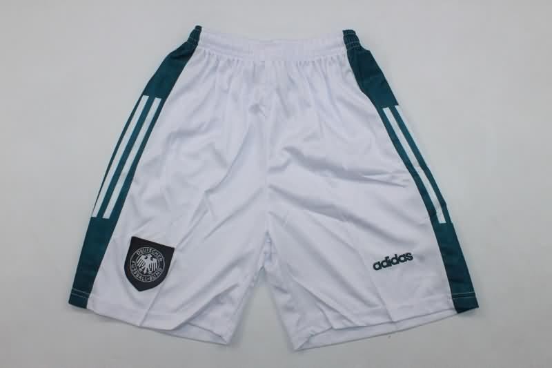 Germany 1996 Kids Away Soccer Jersey And Shorts