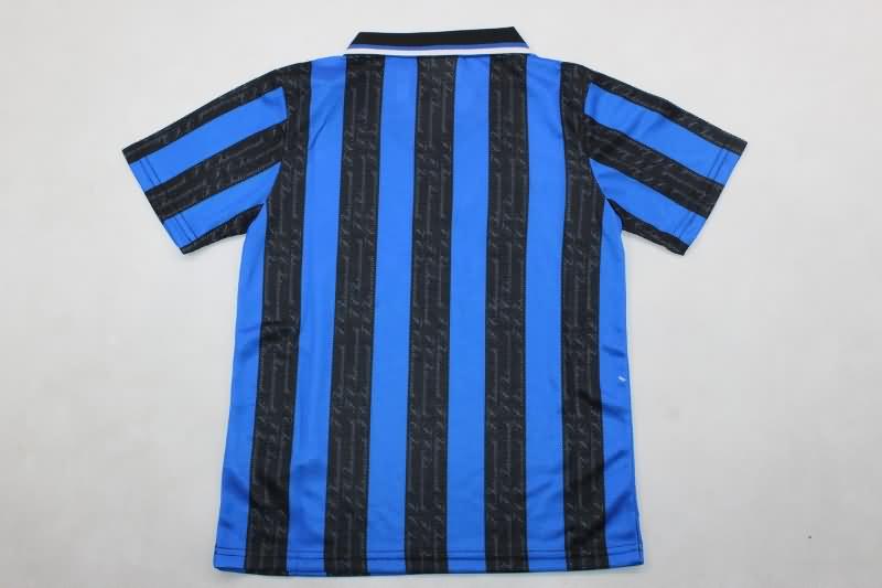 Inter Milan 1997/98 Kids Home Soccer Jersey And Shorts