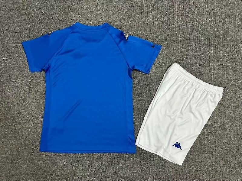 Italy 2000 Kids Home Soccer Jersey And Shorts