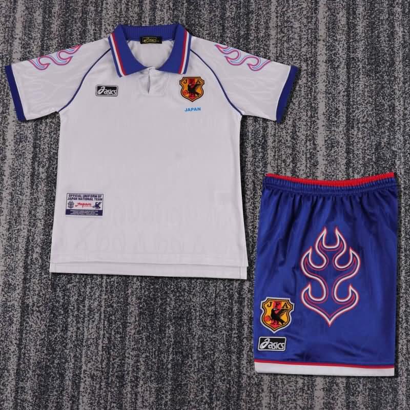 Japan 1998 Kids Away Soccer Jersey And Shorts