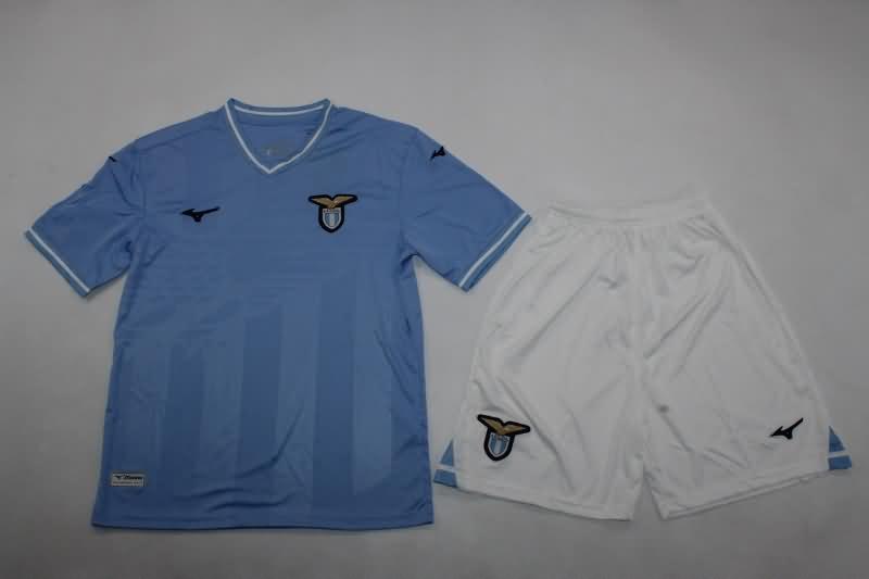Lazio 23/24 Kids Home Soccer Jersey And Shorts