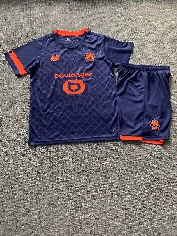 Lille 23/24 Kids Third Soccer Jersey And Shorts