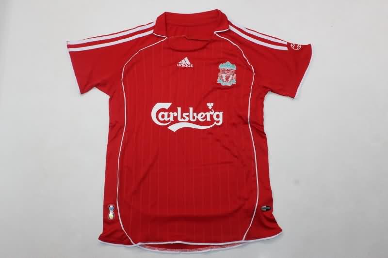 Liverpool 2006/08 Kids Home Soccer Jersey And Shorts