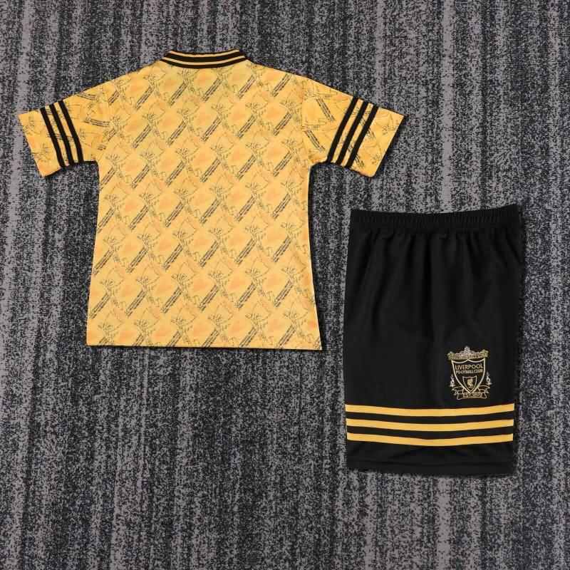 Liverpool 1994/96 Kids Away Soccer Jersey And Shorts