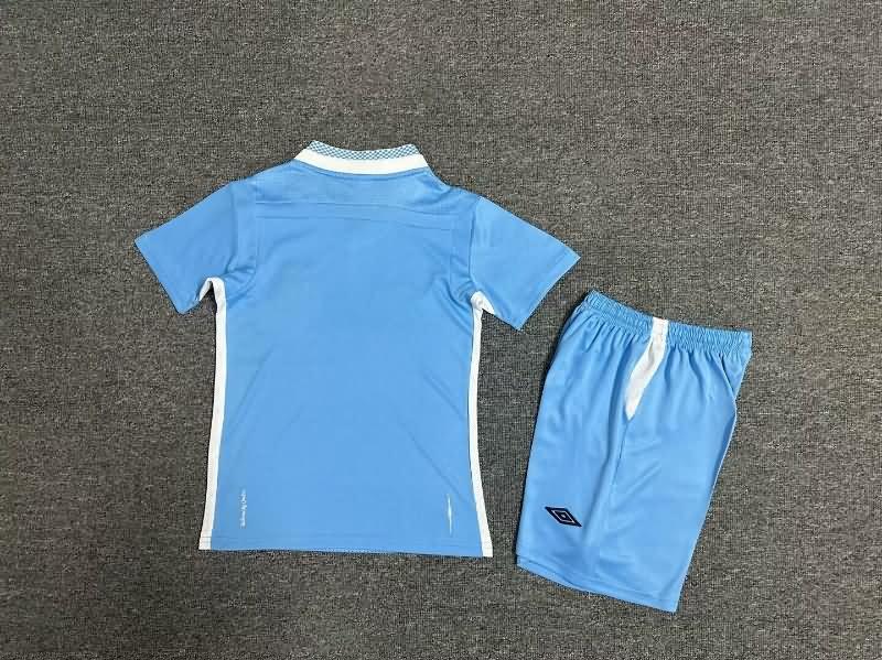 Manchester City 2011/12 Kids Home Soccer Jersey And Shorts