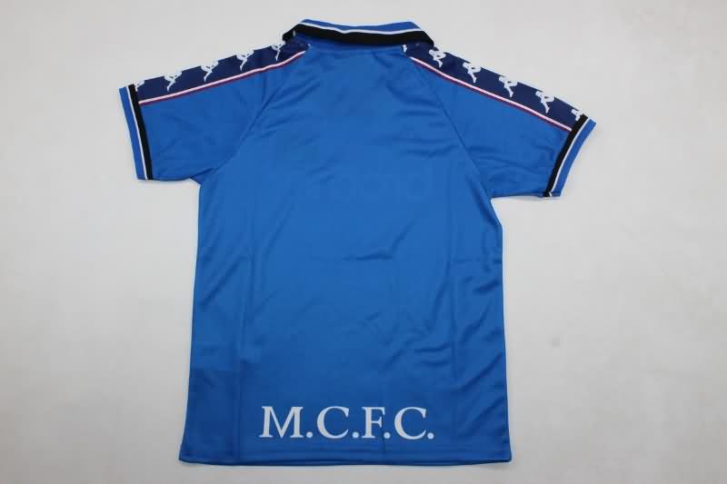 Manchester City 1997/98 Kids Home Soccer Jersey And Shorts