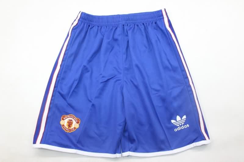 Manchester United 1990/92 Kids Away Soccer Jersey And Shorts