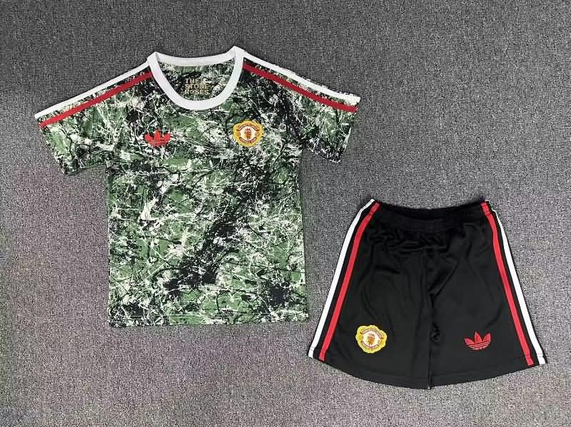 Manchester United 23/24 Kids Special Soccer Jersey And Shorts