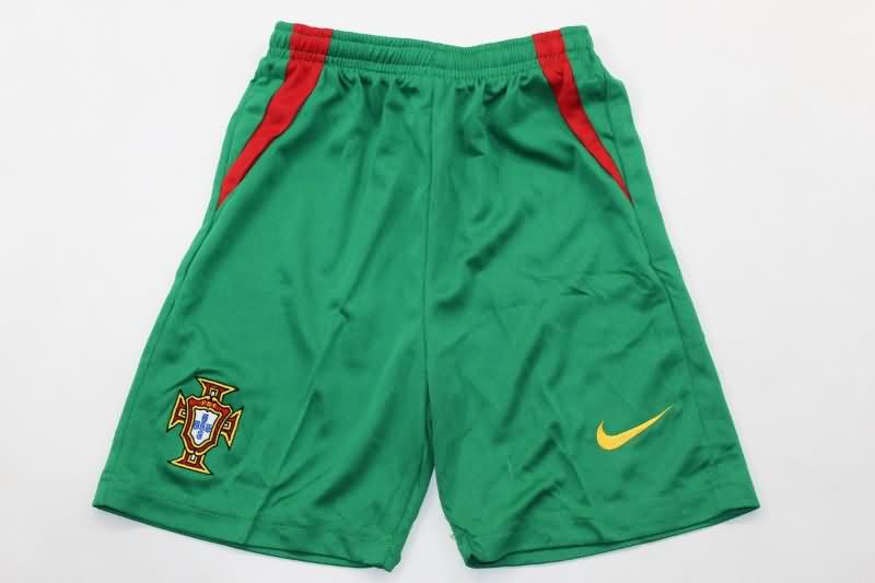 Portugal 2004 Kids Home Soccer Jersey And Shorts