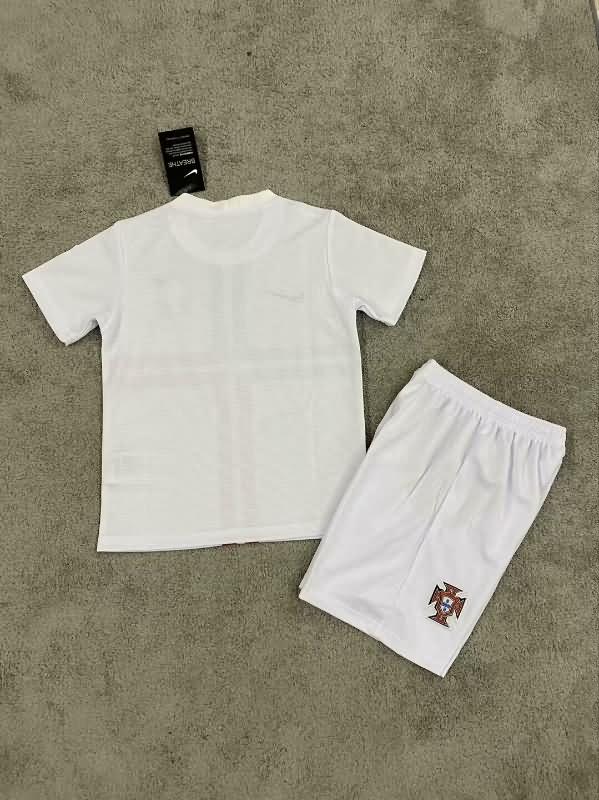 Portugal 2012 Kids Away Soccer Jersey And Shorts