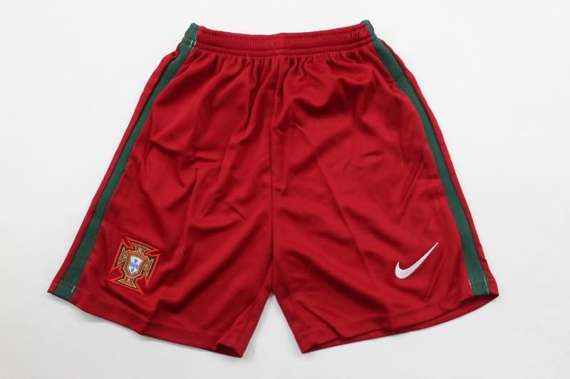 Portugal 2016 Kids Home Soccer Jersey And Shorts