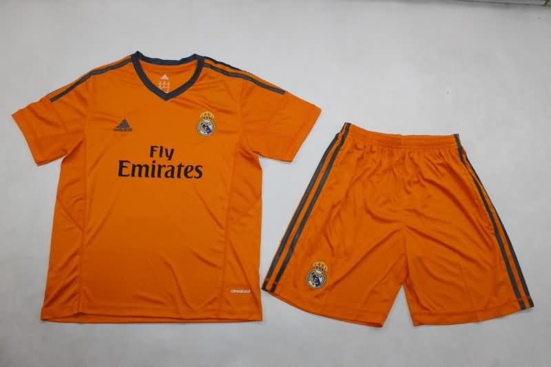 Real Madrid 13/14 Kids Away Soccer Jersey And Shorts