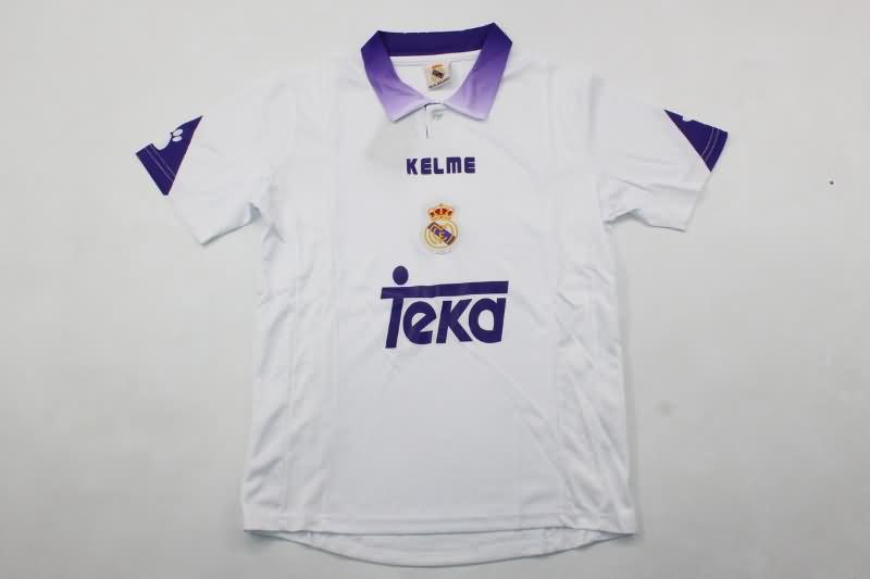 Real Madrid 1997/98 Kids Home Soccer Jersey And Shorts