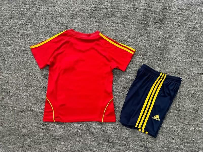 Spain 2008 Kids Home Soccer Jersey And Shorts