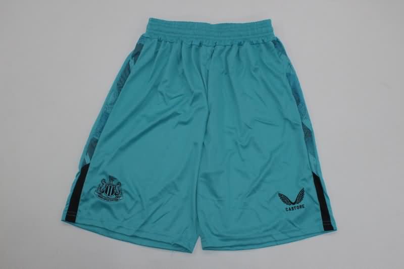 AAA(Thailand) Newcastle United 23/24 Goalkeeper Blue Soccer Shorts