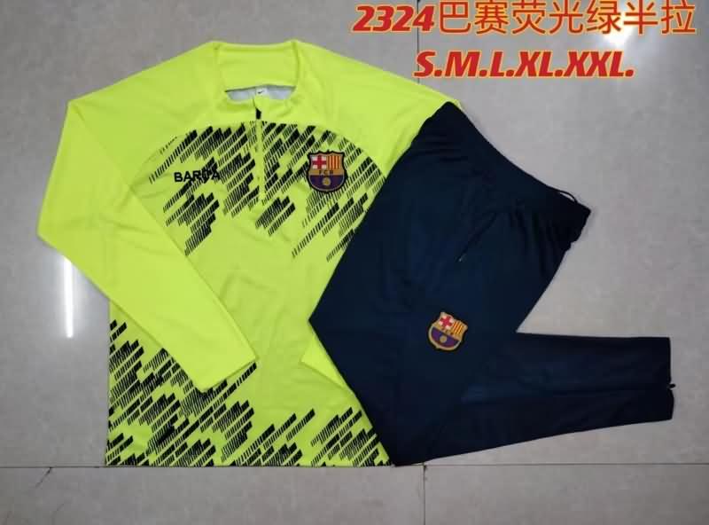 AAA(Thailand) Barcelona 23/24 Fluorescence Soccer Tracksuit