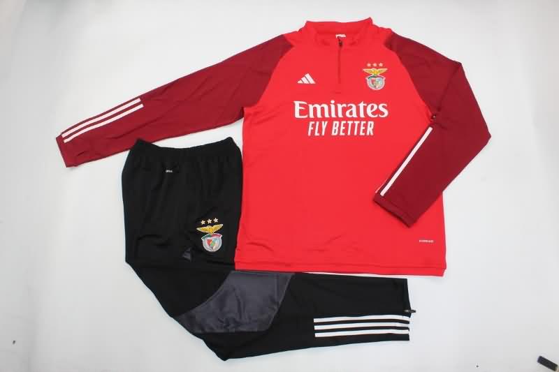 AAA(Thailand) Benfica 23/24 Red Soccer Tracksuit 02