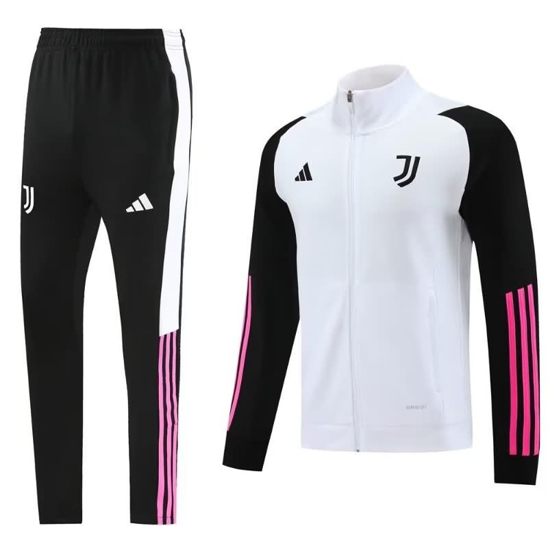 AAA(Thailand) Juventus 23/24 White Soccer Tracksuit 02