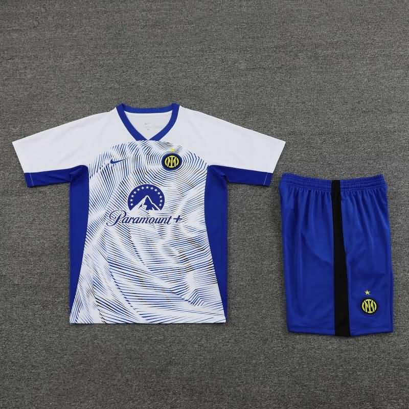 AAA(Thailand) Inter Milan 23/24 White Soccer Training Sets