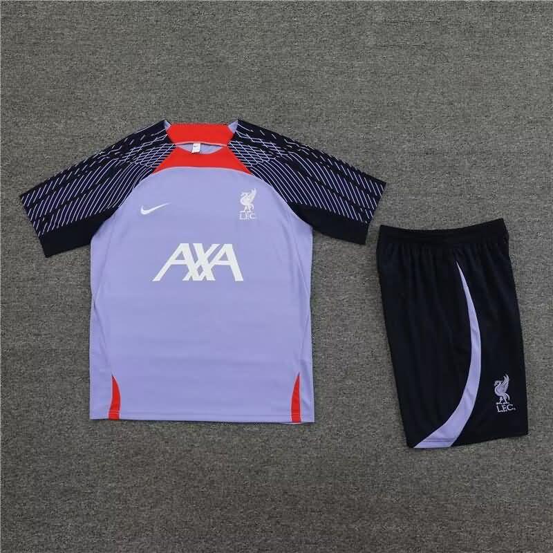 AAA(Thailand) Liverpool 23/24 Purples Soccer Training Sets 02