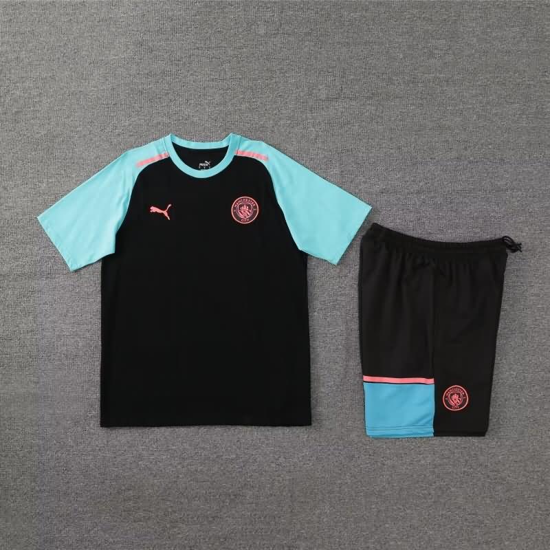 AAA(Thailand) Manchester City 23/24 Black Soccer Training Sets