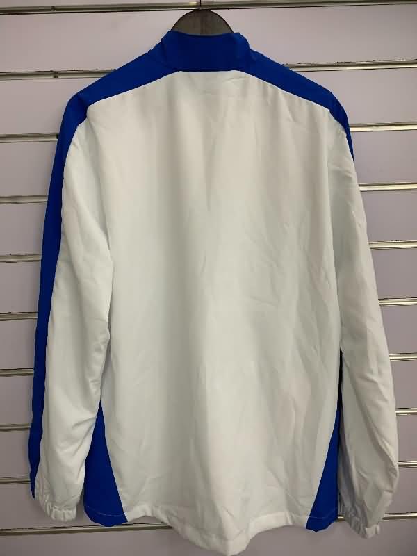 AAA(Thailand) Brazil 2024 White Soccer Windbreaker 02