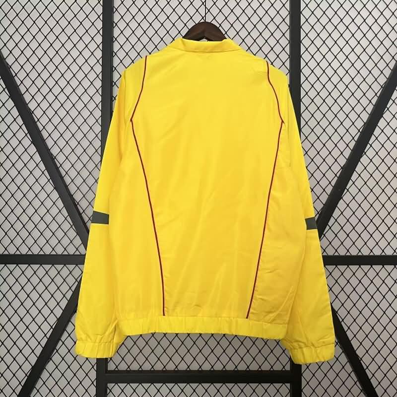 AAA(Thailand) Colombia 2024 Yellow Soccer Windbreaker