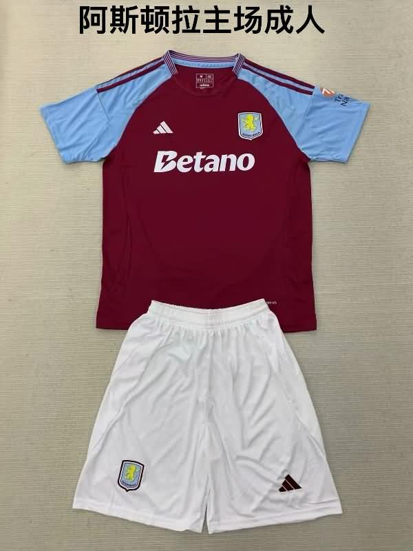 Aston Villa 24/25 Home Soccer Jersey