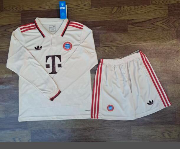 Bayern Munich 24/25 Third Long Sleeve Soccer Jersey