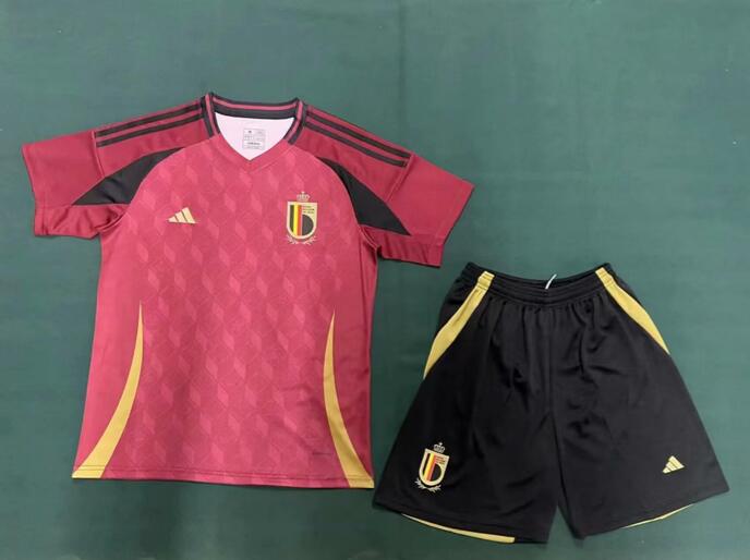 Belgium 2024 Home Soccer Jersey