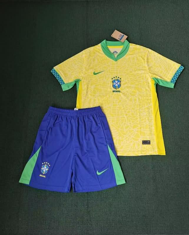 Brazil 2024 Copa America Home Soccer Jersey