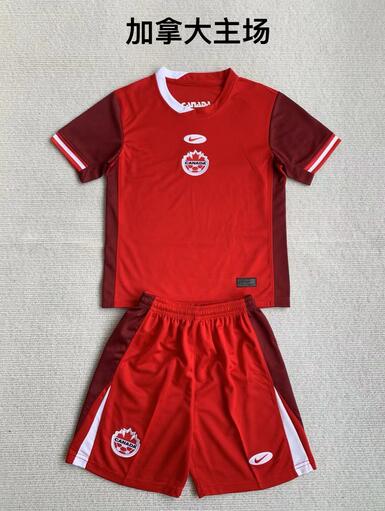 Canada 2024 Copa America Home Soccer Jersey