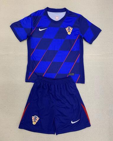 Croatia 2024 Away Soccer Jersey