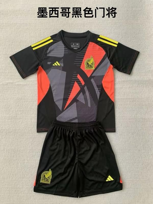 Mexico 2024 Goalkeeper Black Soccer Jersey