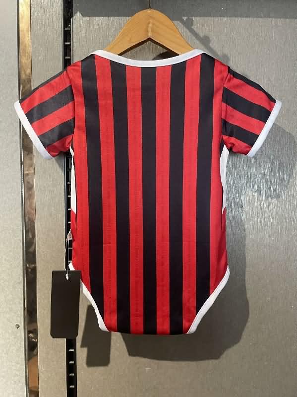 AAA(Thailand) AC Milan 24/25 Home Baby Soccer Jerseys