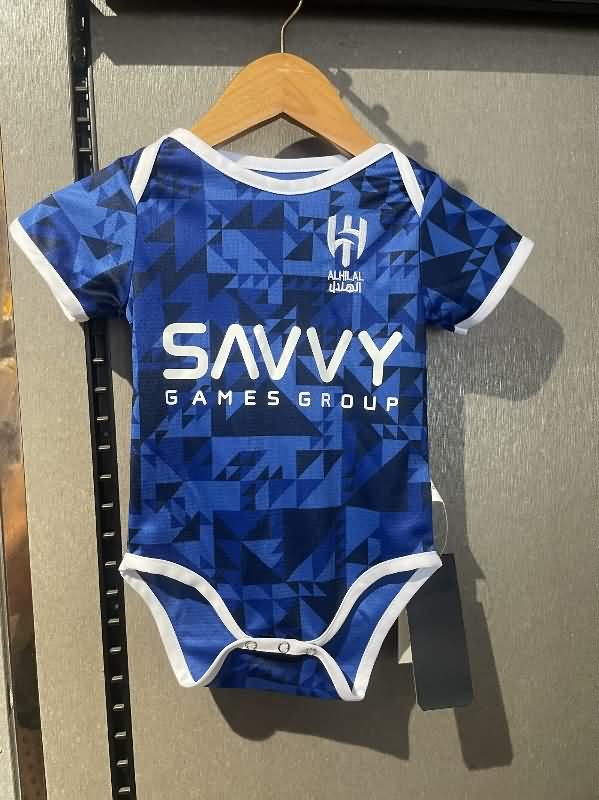 AAA(Thailand) Al Hilal 24/25 Home Baby Soccer Jerseys