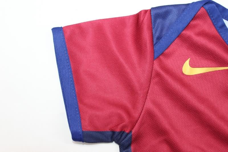 AAA(Thailand) Barcelona 24/25 Home Baby Soccer Jerseys