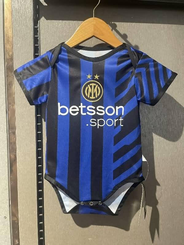 AAA(Thailand) Inter Milan 24/25 Home Baby Soccer Jerseys