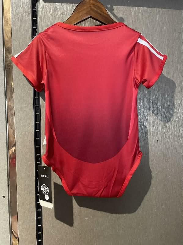 AAA(Thailand) Manchester United 24/25 Home Baby Soccer Jerseys