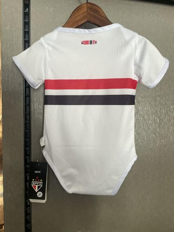 AAA(Thailand) Sao Paulo 2024 Home Baby Soccer Jerseys