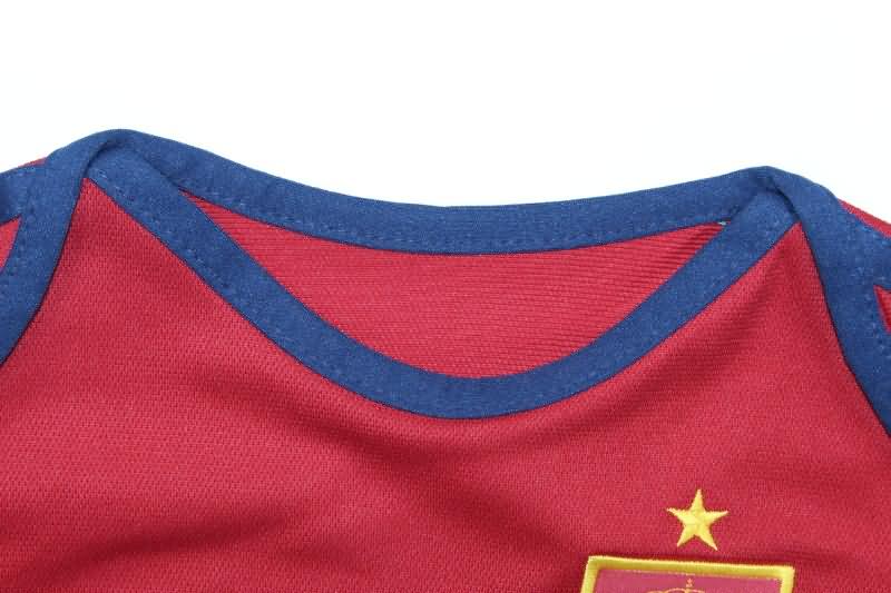 AAA(Thailand) Spain 2024 Home Baby Soccer Jerseys