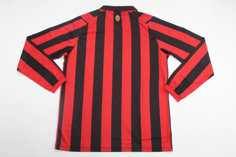 AAA(Thailand) AC Milan 125th Anniversary Long Sleeve Soccer Jersey