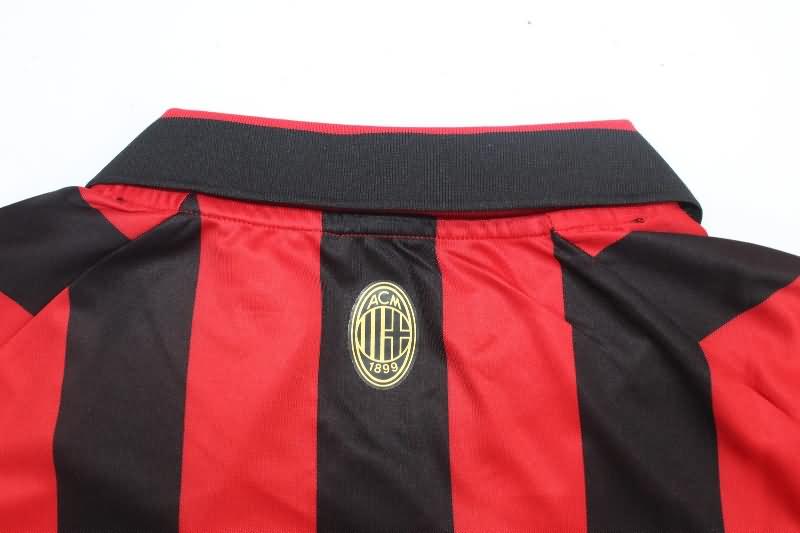 AAA(Thailand) AC Milan 125th Anniversary Long Sleeve Soccer Jersey