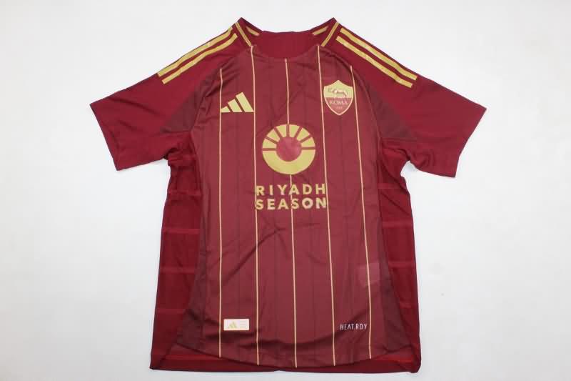 AAA(Thailand) AS Roma 24/25 Home Soccer Jersey (Player)