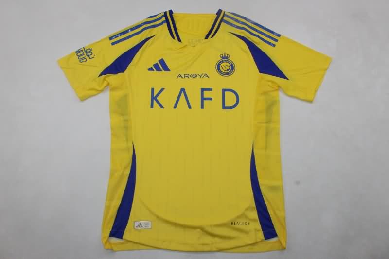 AAA(Thailand) Al Nassr FC 24/25 Home Soccer Jersey (Player)