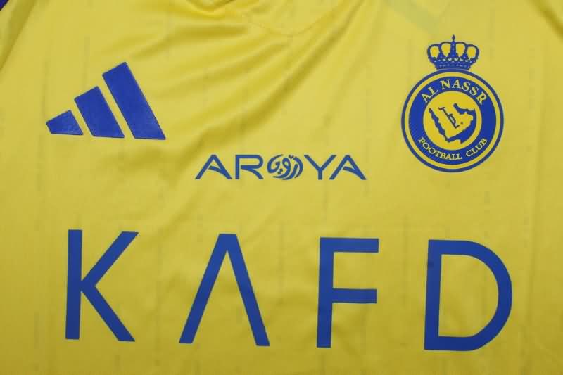 AAA(Thailand) Al Nassr FC 24/25 Home Soccer Jersey (Player)