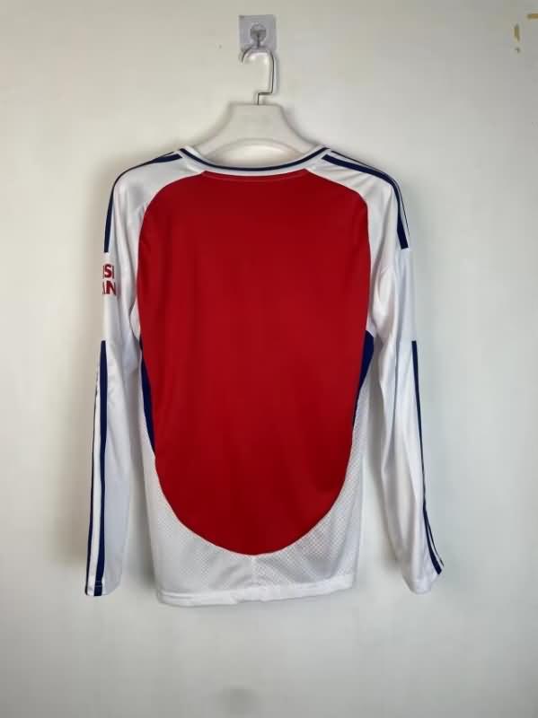 AAA(Thailand) Arsenal 24/25 Home Long Sleeve Soccer Jersey